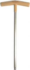 Paramount - 10mm Hex, T-Handle Cushion Grip, Ball End Hex Key - 12-7/64" OAL, Protanium High Torque Steel, Metric System of Measurement - Eagle Tool & Supply