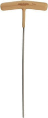 Paramount - 3mm Hex, T-Handle Cushion Grip, Hex Key - 7-45/64" OAL, Protanium High Torque Steel, Metric System of Measurement - Eagle Tool & Supply