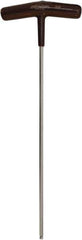 Paramount - 5/32" Hex, T-Handle Cushion Grip, Ball End Hex Key - 9-7/64" OAL, Protanium High Torque Steel, Inch System of Measurement - Eagle Tool & Supply