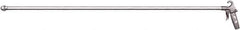 Guardair - 120 Max psi Reverse Force Nozzle Pistol Grip Blow Gun - 1/4 NPT Inlet, 48" Tube Length - Eagle Tool & Supply