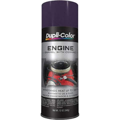 Dupli-Color - 12 oz Plum Purple Automotive Heat Resistant Paint - Gloss Finish, 500°F Max Temp, Comes in Aerosol Can - Eagle Tool & Supply