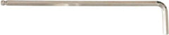 Wiha - 5/16" Hex, Long Arm, Ball End Hex Key - 208mm OAL, Inch System of Measurement - Eagle Tool & Supply