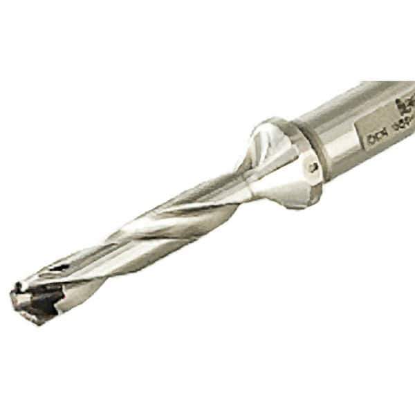 Iscar - 0.945" to 0.98" Diam, 8xD, 7.56" Max Depth, 1-1/4" Shank Diam, 11.42" OAL, Replaceable-Tip Drill - FCP, ICK, ICK-2M, ICM, ICN, ICP, iCP-2M Insert, 24 Seat Size, 45391588 Toolholder, Series SumoCham - Eagle Tool & Supply