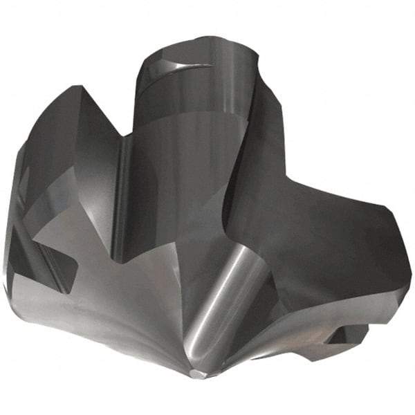 Iscar - Series HCP-IQ, 25.3mm Diam Grade IC908 Replaceable Drill Tip - Carbide, TiAlN/TiN Finish, 25 Seat Size - Eagle Tool & Supply