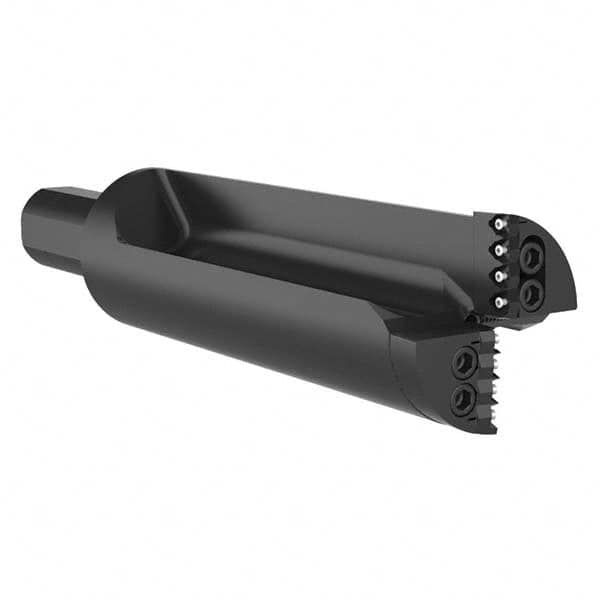 Allied Machine and Engineering - 9-7/16" Max Drill Depth, 2.5xD, 91.4mm Diam, Indexable Insert Drill - Eagle Tool & Supply