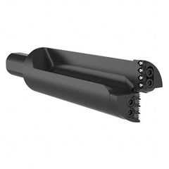 Allied Machine and Engineering - 9-7/16" Max Drill Depth, 2.5xD, 91.4mm Diam, Indexable Insert Drill - Eagle Tool & Supply