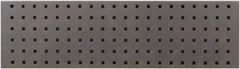 Triton - 31-1/2" Wide x 9" High Peg Board Strip - 1 Panel, Steel with Epoxy Coating, Silver - Eagle Tool & Supply