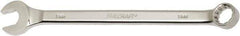 Ability One - 19mm 12 Point Combination Wrench - 15° Offset Angle, Steel, Chrome Finish - Eagle Tool & Supply