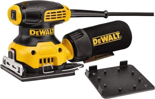 DeWALT - 14,000 OPM, Electric Orbital Sander - Square, Oscillating Sander, 2.3 Amps - Eagle Tool & Supply