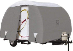 Classic Accessories - Polypropylene RV Protective Cover - 20' Long, Gray and White - Eagle Tool & Supply