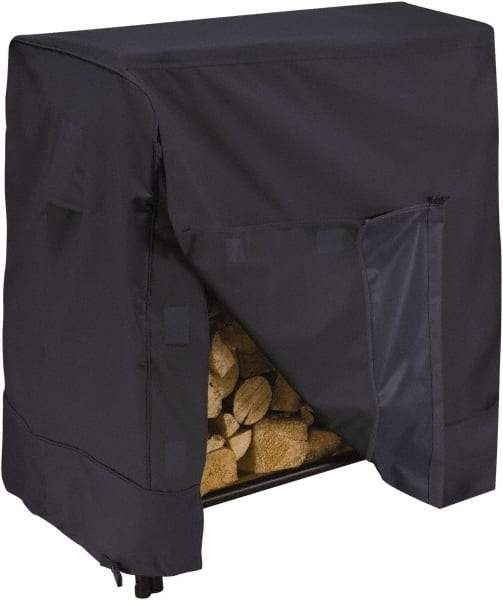 Classic Accessories - Polyester Log Rack Protective Cover - 48 x 24 x 42", Black - Eagle Tool & Supply