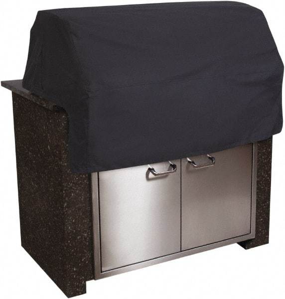 Classic Accessories - Polyester Grill Top Protective Cover - 57 x 29 x 26", Black - Eagle Tool & Supply