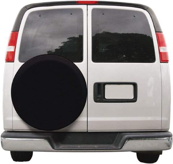 Classic Accessories - Polyvinyl Chloride Tire Protective Cover - 26-3/4 to 29-3/4" Diam, Black - Eagle Tool & Supply