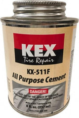 KEX Tire Repair - 8 oz. Can Cement - For Tires & Wheels - Eagle Tool & Supply