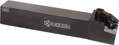 Kyocera - MCLN, Right Hand Cut, 95° Lead Angle, 1" Shank Height x 1" Shank Width, Negative Rake Indexable Turning Toolholder - 6" OAL, CN.. 43.. Insert Compatibility, Series MCLN - Eagle Tool & Supply