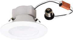 GE Lighting - 10 Watt LED Residential/Office Medium Screw Lamp - 2,700°K Color Temp, 700 Lumens, 120 Volts, Dimmable, Downlight Retrofit, 35,000 hr Avg Life - Eagle Tool & Supply