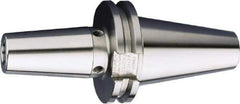 HAIMER - 6mm Hole Diam, CAT50 Taper Shank Shrink Fit Tool Holder & Adapter - 80mm Projection, 21mm Nose Diam, 36mm Clamping Depth, 25,000 RPM, Through Coolant - Exact Industrial Supply
