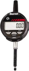 Starrett - Electronic Drop Indicators Minimum Measurement (Decimal Inch): 0.0000 Minimum Measurement (mm): 0.00 - Eagle Tool & Supply