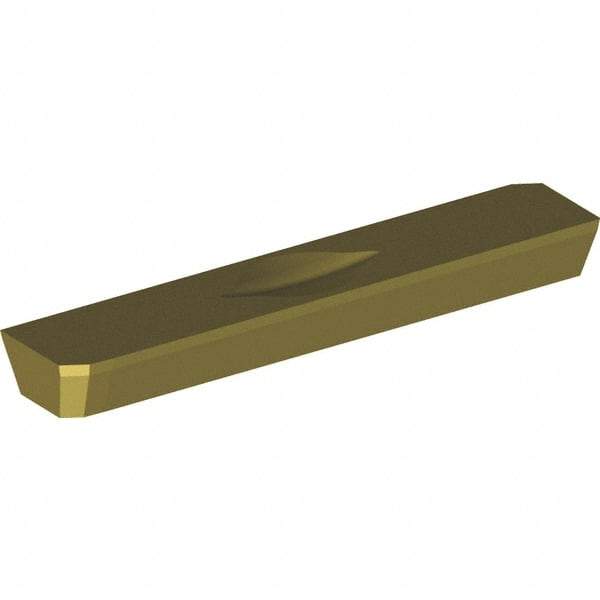 Kennametal - RIR1.0630 E13 Grade KC6005 Carbide Milling Insert - TiN Finish, 0.123" Thick - Eagle Tool & Supply