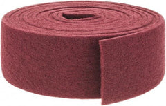 Brite Star - 30' Long x 4" Wide Nonwoven Roll - Very Fine Grade, Purple, Aluminum Oxide - Eagle Tool & Supply