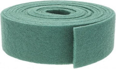 Brite Star - 30' Long x 4" Wide Nonwoven Roll - Fine Grade, Green, Aluminum Oxide - Eagle Tool & Supply