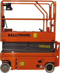 Ballymore - Cherry Pickers (Personal Lifts) Type: Drivable Scissor Lift Type of Power: (4) 6 Volt Battery - Eagle Tool & Supply