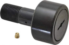 Accurate Bushing - 1-3/4" Roller Diam x 1" Width, 3/4" Stud Diam x 1-3/4" Length, Stud Cam Follower - Steel, 7/8" Thread Length, 3/4-16 Thread, 2-3/4" OAL, 7,870 Lb Dynamic Cap, 7,950 Lb Static Cap - Eagle Tool & Supply