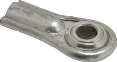 Alinabal - 1/2" ID, Female Spherical Rod End - 1/2-20 LH, Carbon Steel with Steel Raceway - Eagle Tool & Supply