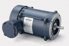 Leeson - 2 hp Explosion Proof Motor - L56C NEMA Frame, 115/208-230 Volts, 74% Efficiency at Full Load - Eagle Tool & Supply