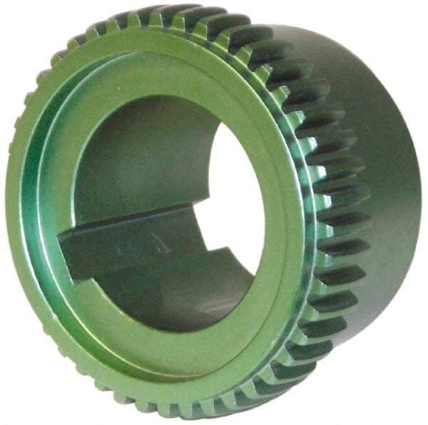 Lovejoy - 1-5/8" Inside x 4-3/4" Outside Diam, Rigid Coupling Hub - 3/8" Keyway Width x 3/16" Keyway Depth - Eagle Tool & Supply