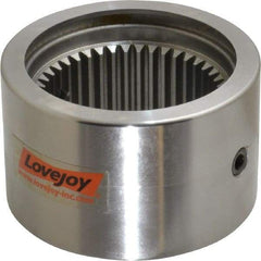 Lovejoy - 3.31" Outside Diam, Steel Sleeve Rigid Coupling - Eagle Tool & Supply