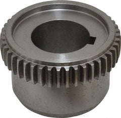 Lovejoy - 1-3/8" Inside x 3-3/4" Outside Diam, Rigid Coupling Hub - 5/16" Keyway Width x 5/32" Keyway Depth - Eagle Tool & Supply