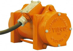 Vibco - 3 Phase, 0.2 Amp, 230 Volt, 8-3/16" Long, Electric Vibrators - 75 to 150 Lbs. Force, 63 Decibels - Eagle Tool & Supply