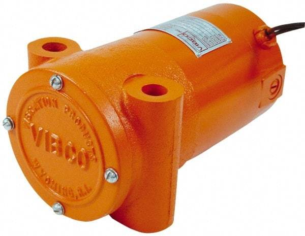 Vibco - 22 Amp, 12 Volt, 8-1/4" Long, Electric Vibrators - 0 to 400 Lbs. Force, 75 Decibels - Eagle Tool & Supply