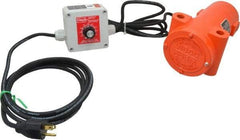 Vibco - 1 Phase, 2.6 Amp, 115 Volt, 8-3/16" Long, Electric Vibrators - 0 to 200 Lbs. Force, 70 Decibels - Eagle Tool & Supply