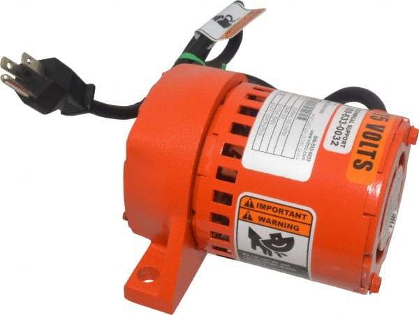 Vibco - 1 Phase, 0.8 Amp, 115 Volt, 5" Long, Electric Vibrators - 0 to 20 Lbs. Force, 48 Decibels - Eagle Tool & Supply