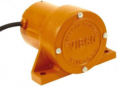 Vibco - 1 Phase, 1.4 Amp, 115 Volt, 5" Long, Electric Vibrators - 0 to 20 Lbs. Force, 45 Decibels - Eagle Tool & Supply