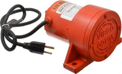 Vibco - 1 Phase, 1.7 Amp, 115 Volt, 5-3/8" Long, Electric Vibrators - 0 to 80 Lbs. Force, 50 Decibels - Eagle Tool & Supply