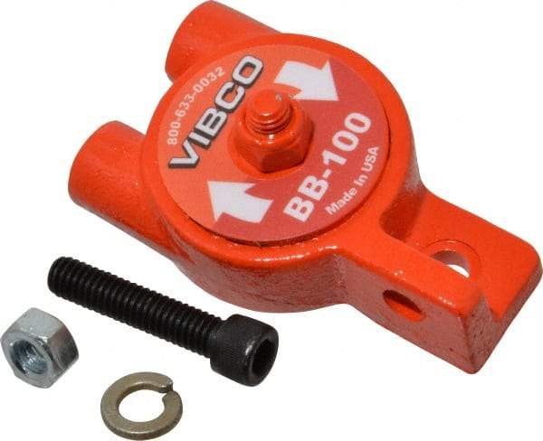 Vibco - 55 Lb. Force, 6 Cubic Feet per Minute, 24,000 RPM, 75 Decibel, Pneumatic Vibrator - 3-1/4" Long x 1-9/16" Wide x 1-7/8" High, 1/8 Port Inlet, 1/8 Port Outlet - Eagle Tool & Supply