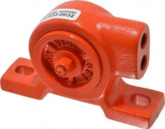 Vibco - 260 Lb. Force, 11 Cubic Feet per Minute, 16,000 RPM, 73 Decibel, Pneumatic Vibrator - 5-1/16" Long x 1-5/16" Wide x 3" High, 1/4 Port Inlet, 1/4 Port Outlet - Eagle Tool & Supply