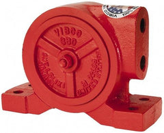 Vibco - 600 Lb. Force, 20 Cubic Feet per Minute, 6,500 RPM, 78 Decibel, Pneumatic Vibrator - 6-5/8" Long x 2-1/8" Wide x 4-7/8" High, 3/8 Port Inlet, 3/8 Port Outlet - Eagle Tool & Supply