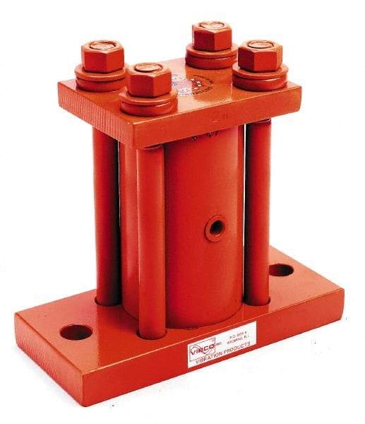 Vibco - 10 Cubic Feet per Minute, 7,000 RPM, 85 Decibel, Pneumatic Vibrator - 6" Long x 2-1/2" Wide x 5-5/16" High, 1/4 Port Inlet, 1/4 Port Outlet - Eagle Tool & Supply