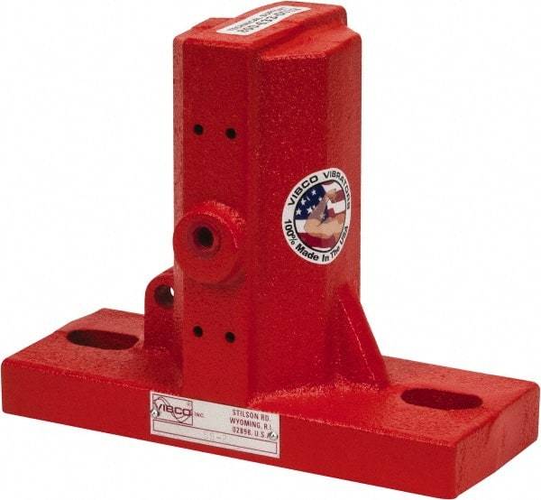 Vibco - 12 Cubic Feet per Minute, 5,500 RPM, 95 Decibel, Pneumatic Vibrator - 9" Long x 3-1/2" Wide x 7-1/4" High, 1/4 Port Inlet, 1/4 Port Outlet - Eagle Tool & Supply