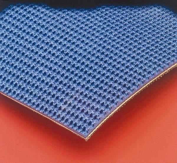 Made in USA - Incline Conveyor Belt - Carboxilated Nitrile Roughtop, 3-Ply, No. 20030230-24 - Eagle Tool & Supply