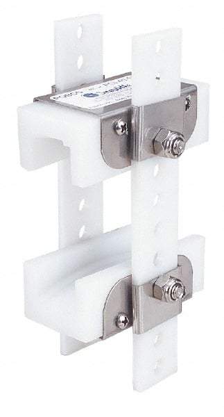 Made in USA - Chain Size 160, Polyethylene, Floating Roller Chain Tensioner - 6-1/2" Long - Eagle Tool & Supply