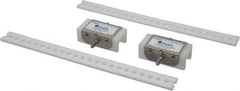 Made in USA - Chain Size 40, Polyethylene, Floating Roller Chain Tensioner - 3" Long - Eagle Tool & Supply
