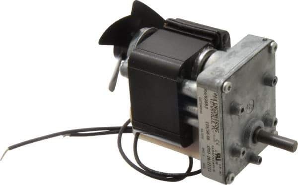 Made in USA - 115 Volt, 50 RPM, 69:1 Gear Ratio, CM Gearmotor - 20 Torque - Eagle Tool & Supply