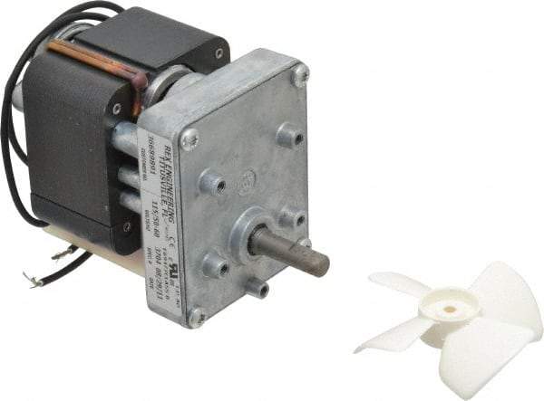 Made in USA - 115 Volt, 100 RPM, 34:1 Gear Ratio, CM Gearmotor - 10 Torque - Eagle Tool & Supply