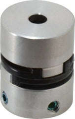 Value Collection - Flexible Oldham Coupling - 1" OD, 1.28" OAL, Delrin - Eagle Tool & Supply