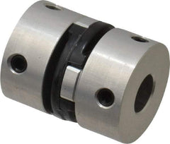 Value Collection - Flexible Oldham Coupling - 1" OD, 1.28" OAL, Delrin - Eagle Tool & Supply